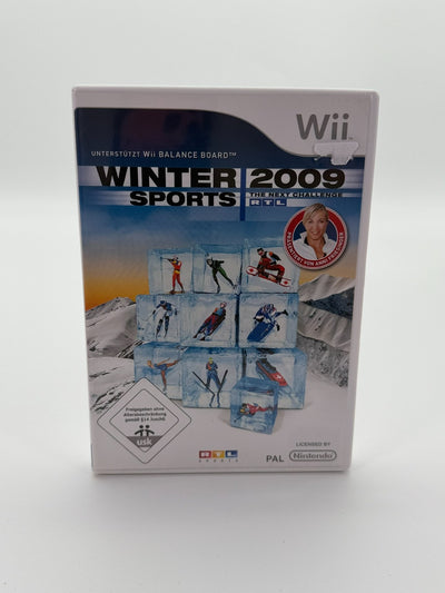 RTL Winter Sports 2009 Nintendo Wii guter Zustand CIB OVP