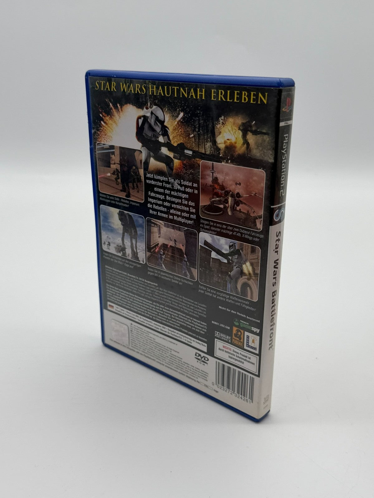 Star Wars Battlefront Sony Playstation 2 bon état CIB OVP