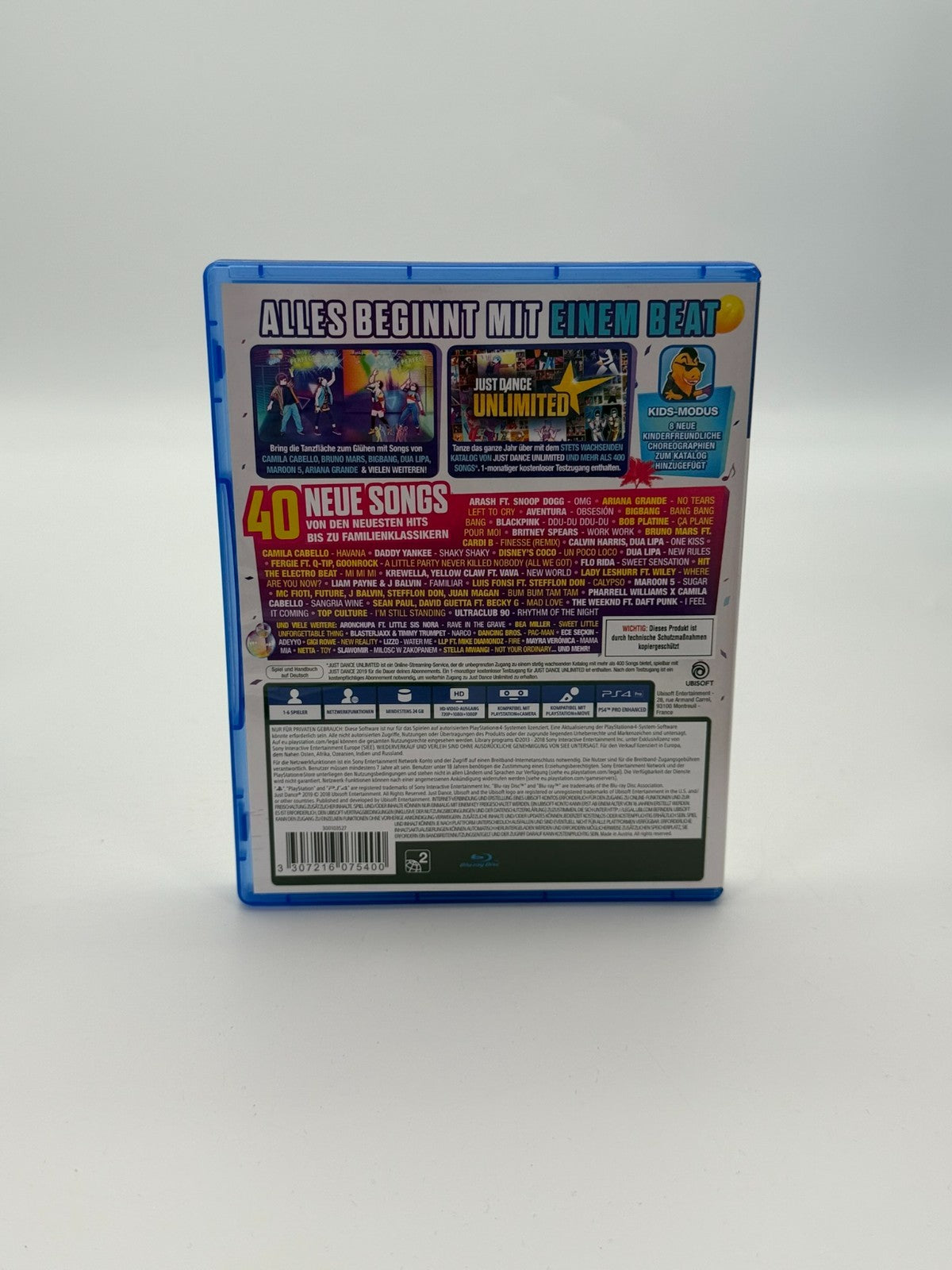 Just Dance 2019 Sony Playstation 4 guter Zustand CIB OVP