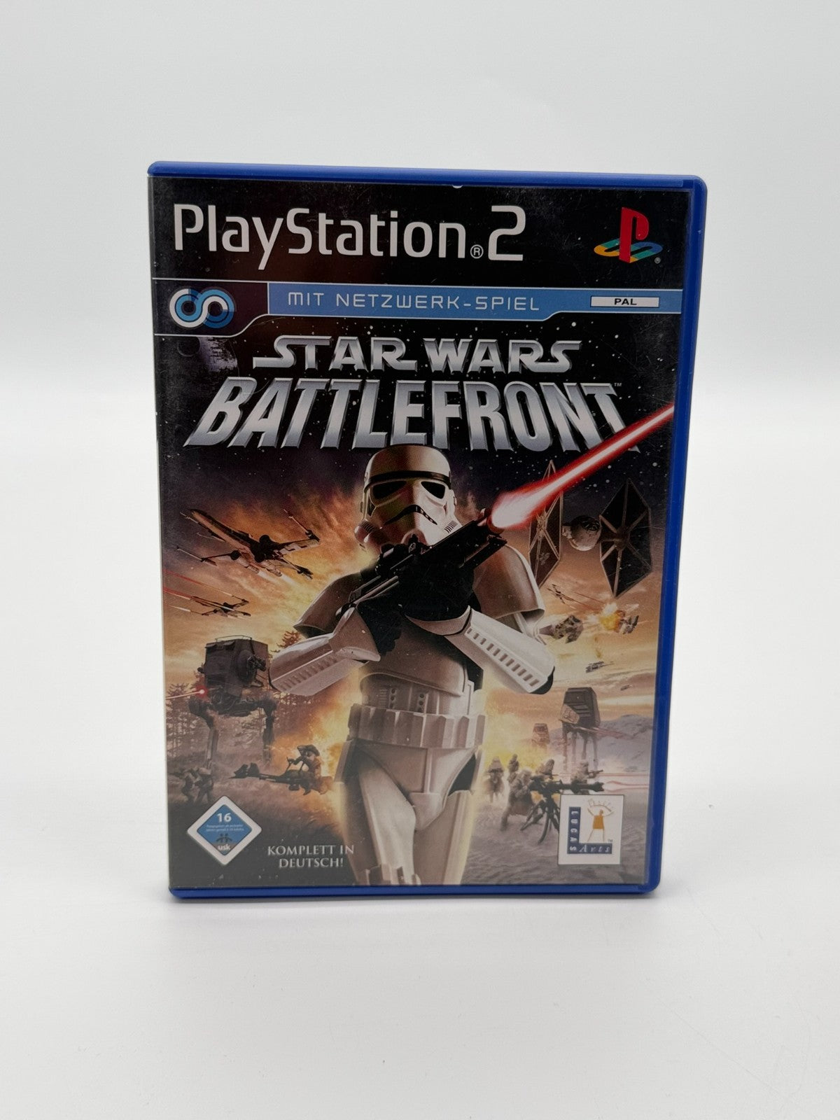 Star Wars Battlefront Sony Playstation 2 guter Zustand CIB OVP
