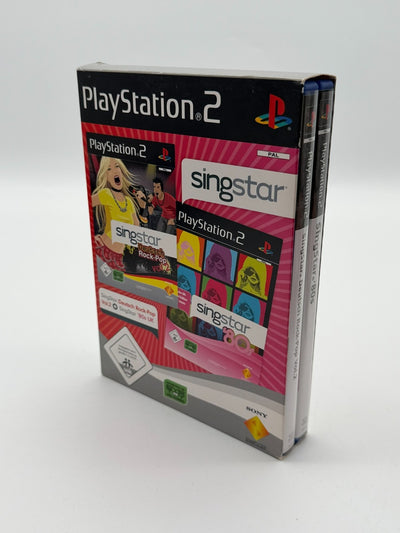 Singstar Double Pack : Deutsch Rock-Pop Vol 2 Sony Playstation 2 Très bon état