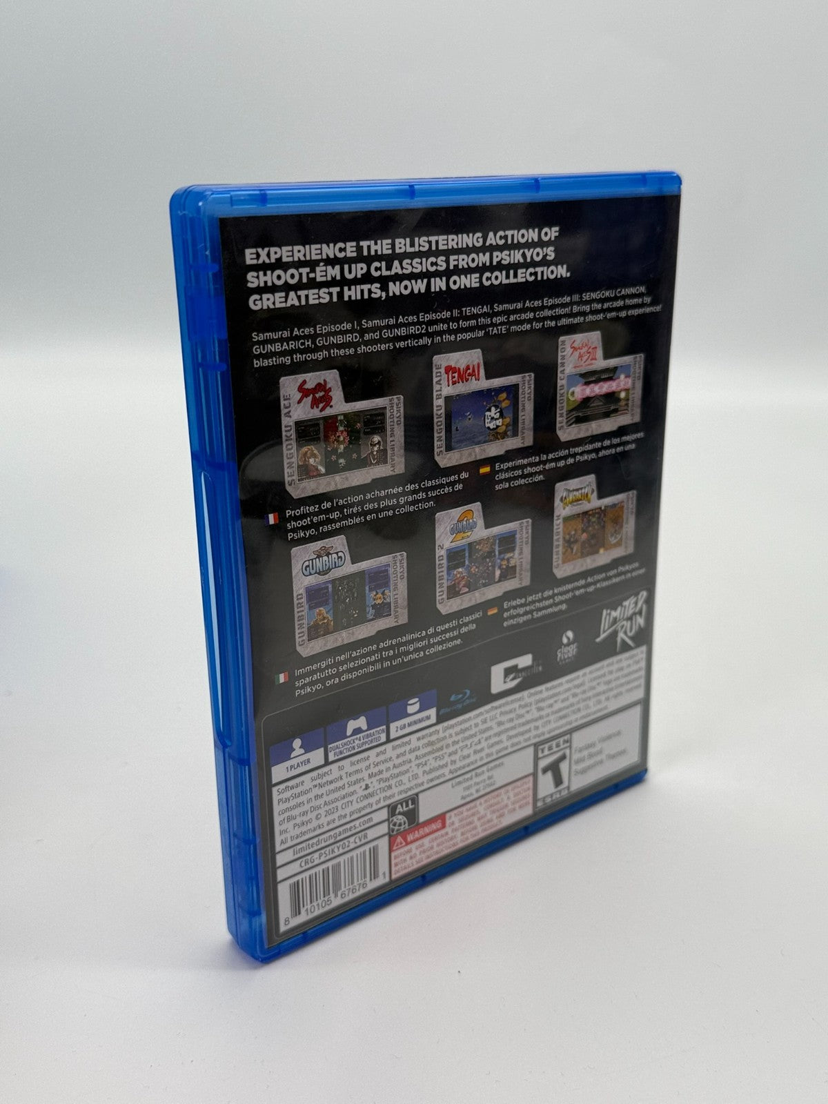 Psikyo Shooting Library Vol.2 Sony Playstation 4 Neuwertiger Zustand CIB OVP