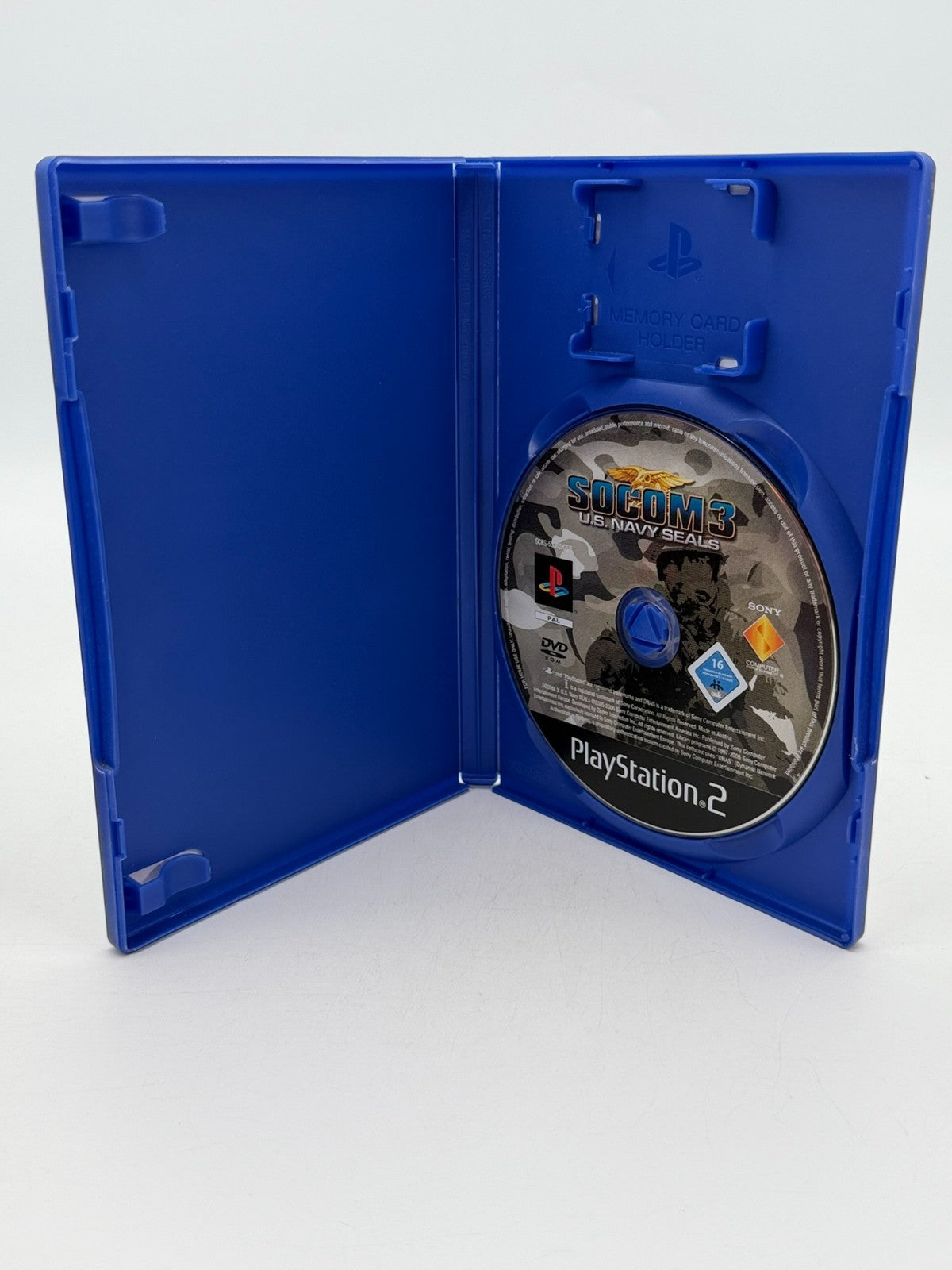 SOCOM 3 U.S. Navy SEALs Sony Playstation 2 Akzeptabler Zustand OVP