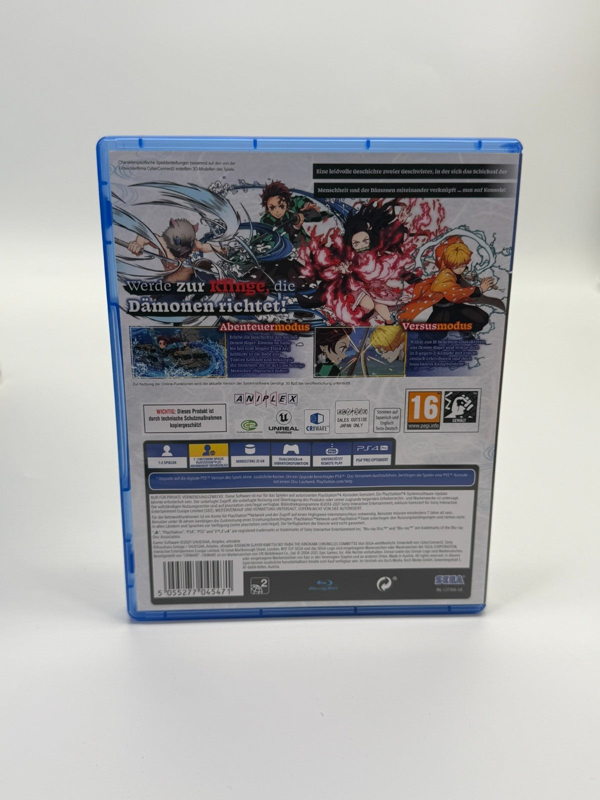 Demon Slayer-Kimetsu No Yaiba-The Hinokami Chronicle Sony Playstation 4 CIB OVP