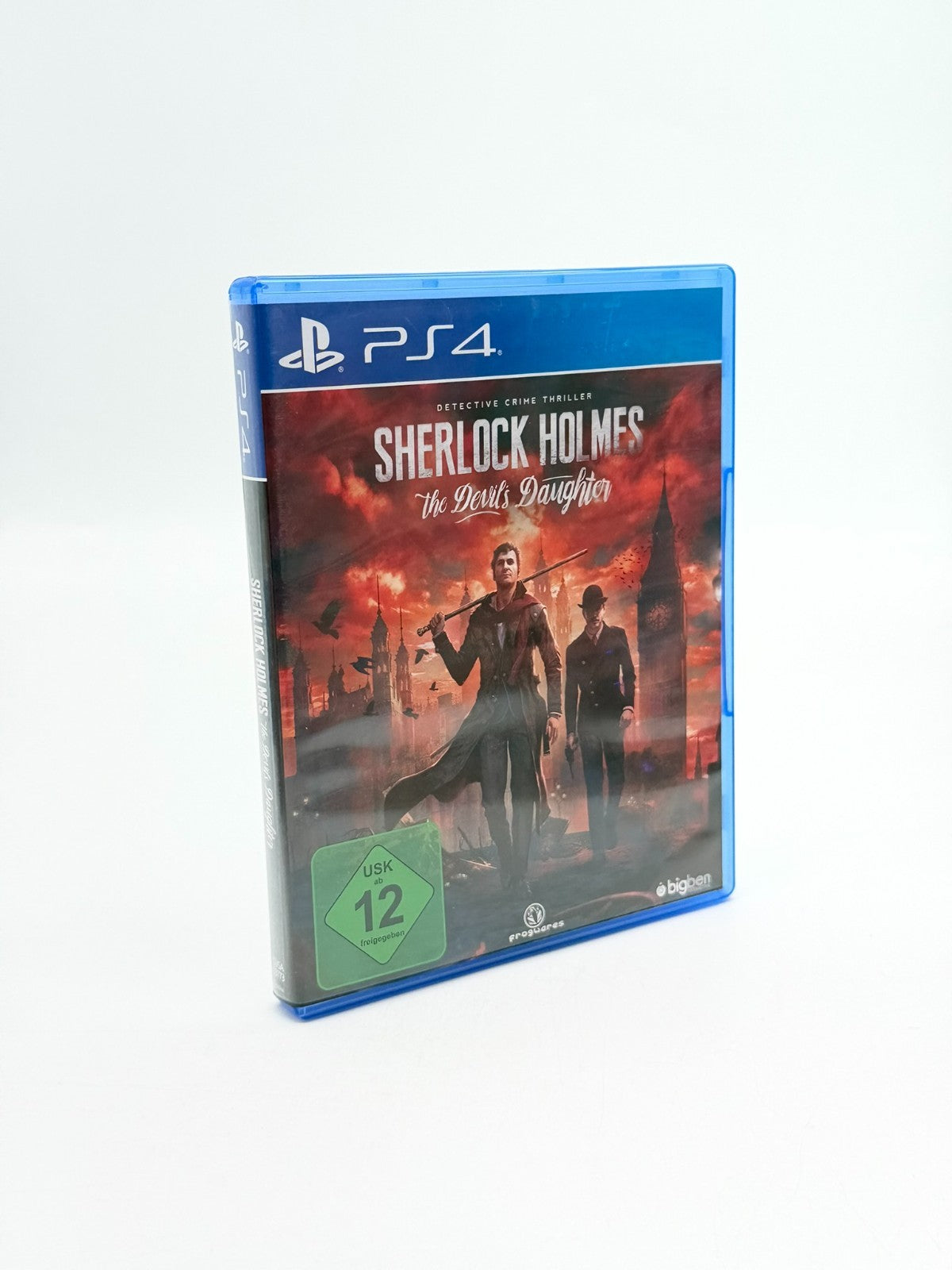 Sherlock Holmes The Devils Daughter Sony Playstation 4 Très bon état CIB OVP