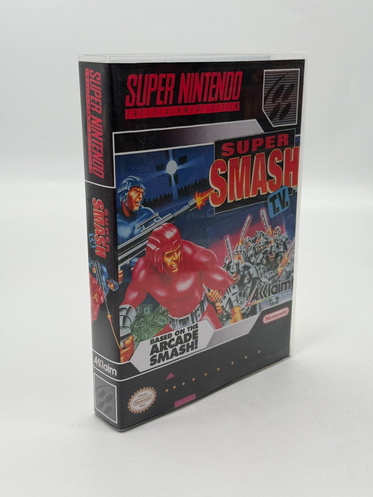 Super Smash T.V. Super Nintendo SNES NTSC-U/C gut - Sehr gut Modul + Anleitung