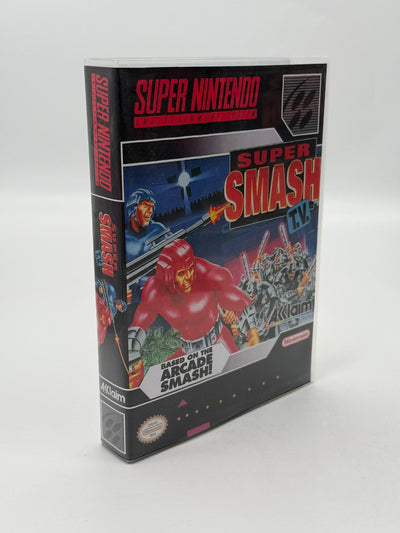 Super Smash T.V. Super Nintendo SNES NTSC-U/C gut - Sehr gut Modul + Anleitung