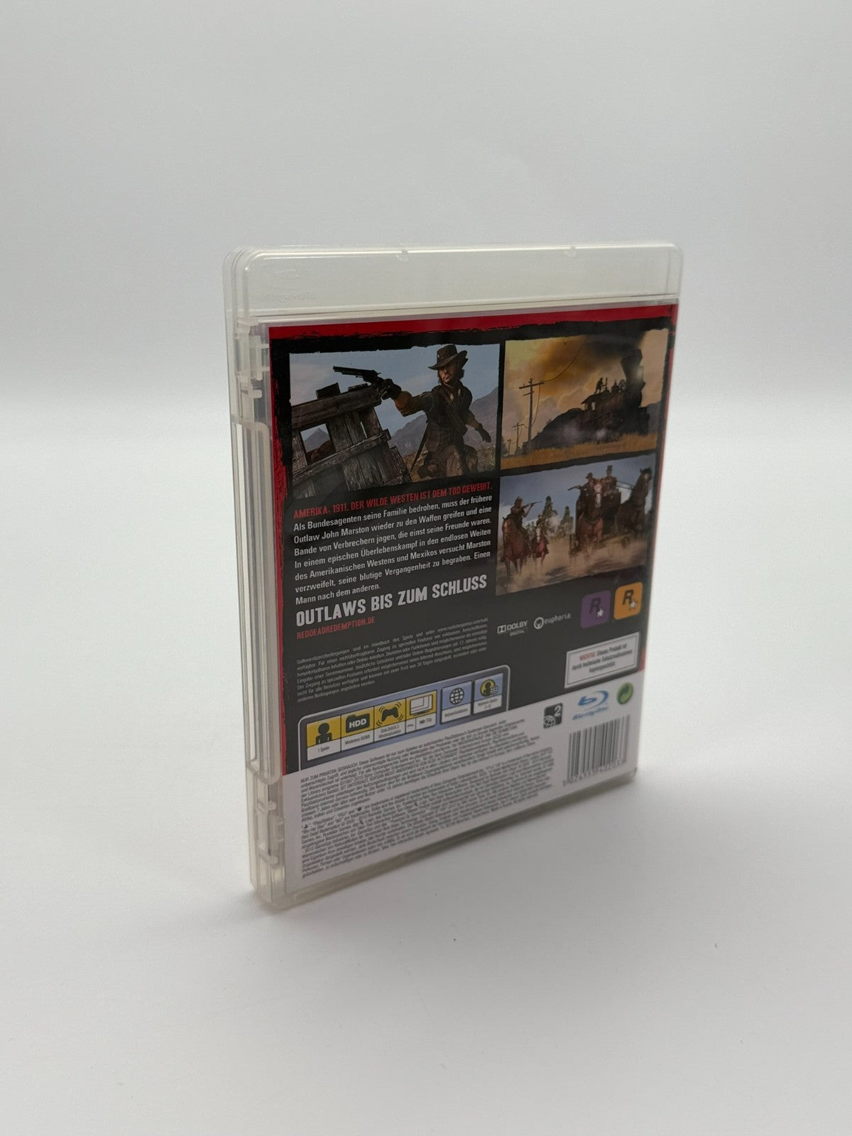 Red Dead Redemption Sony Playstation 3 guter Zustand CIB OVP