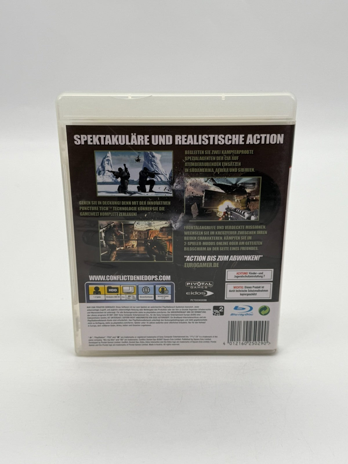 Conflict Denied Ops Sony Playstation 3 Sehr guter Zustand CIB OVP
