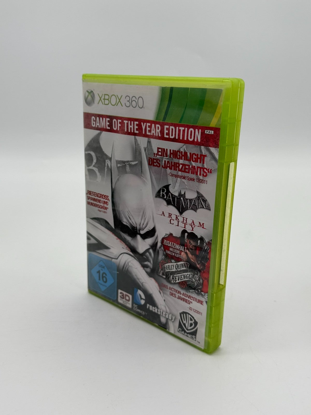 Batman Arkham City Game Of The Year Edition Microsoft Xbox 360 Acceptable CIB