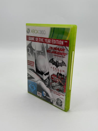 Batman Arkham City Game Of The Year Edition Microsoft XBox 360 Akzeptabel CIB