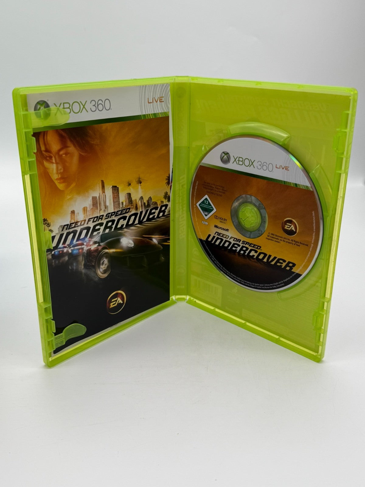 Need for Speed Undercover Microsoft XBox 360 bon état CIB OVP