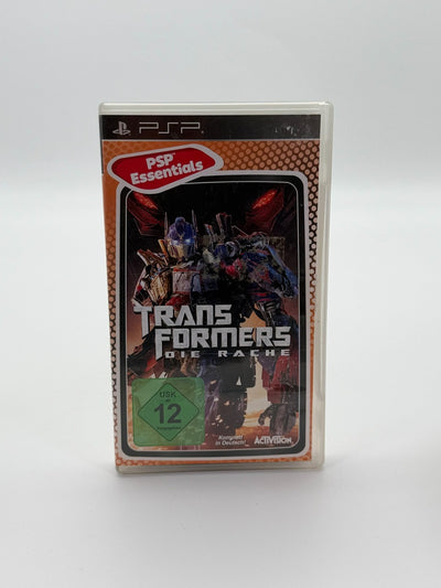 Transformers Die Rache Sony PSP Akzeptabler Zustand CIB OVP