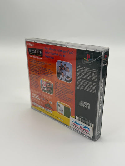 Westlife Fan-O-Mania Sony Playstation 1 Good Condition CIB OVP