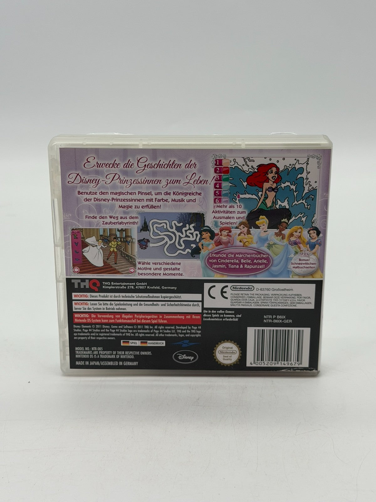 Disney Princess Enchanting Tales Nintendo DS Good Condition CIB OVP
