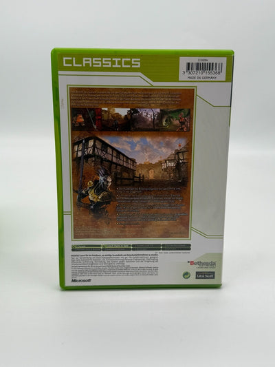 The Elder Scrolls III Morrowind Microsoft Xbox Classique bon état CIB Boîte