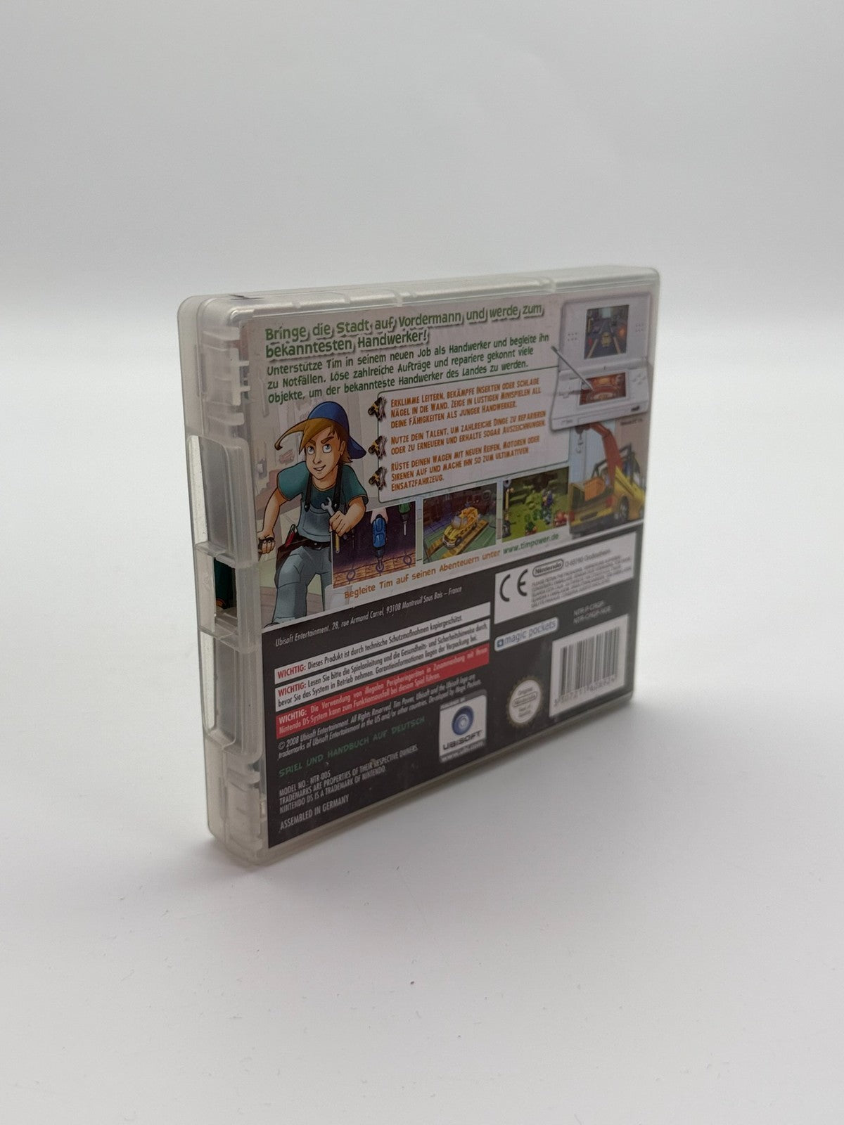 Tim Power Construction & Repair Nintendo DS good condition CIB OVP