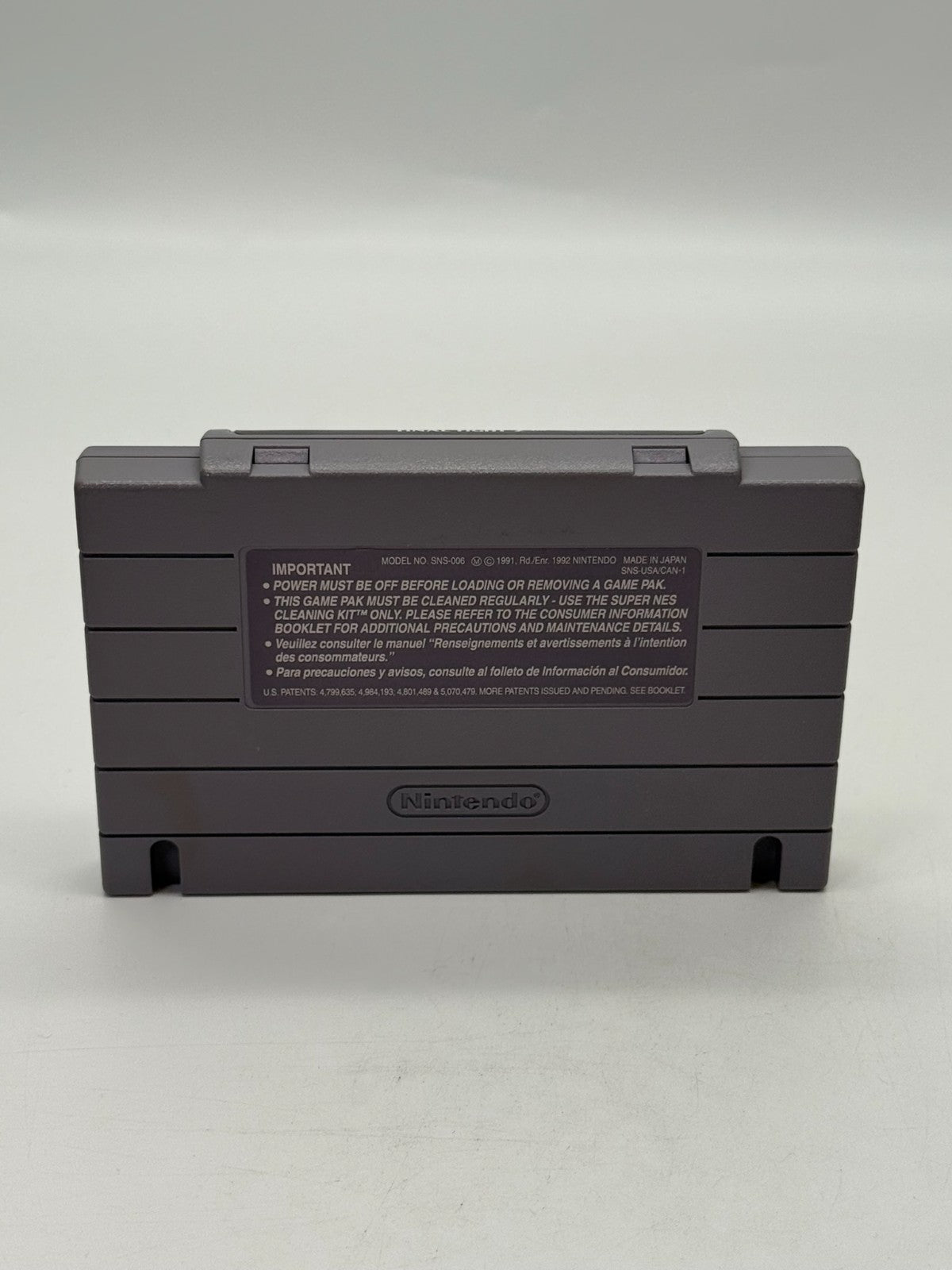 Final Fight 2 Super Nintendo SNES NTSC-U/C Bon - Très bon