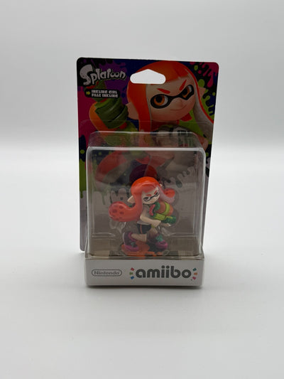 Splatoon Inkling Girl Fille Inkling Amiibo 3DS Wii U Switch Neuf & Inutilisé