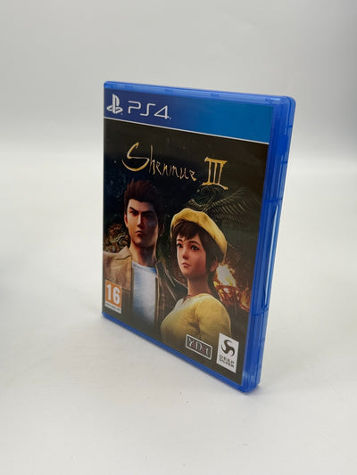 Shenmue III Kickstarter Edition Sony Playstation 4 Like New Condition OVP