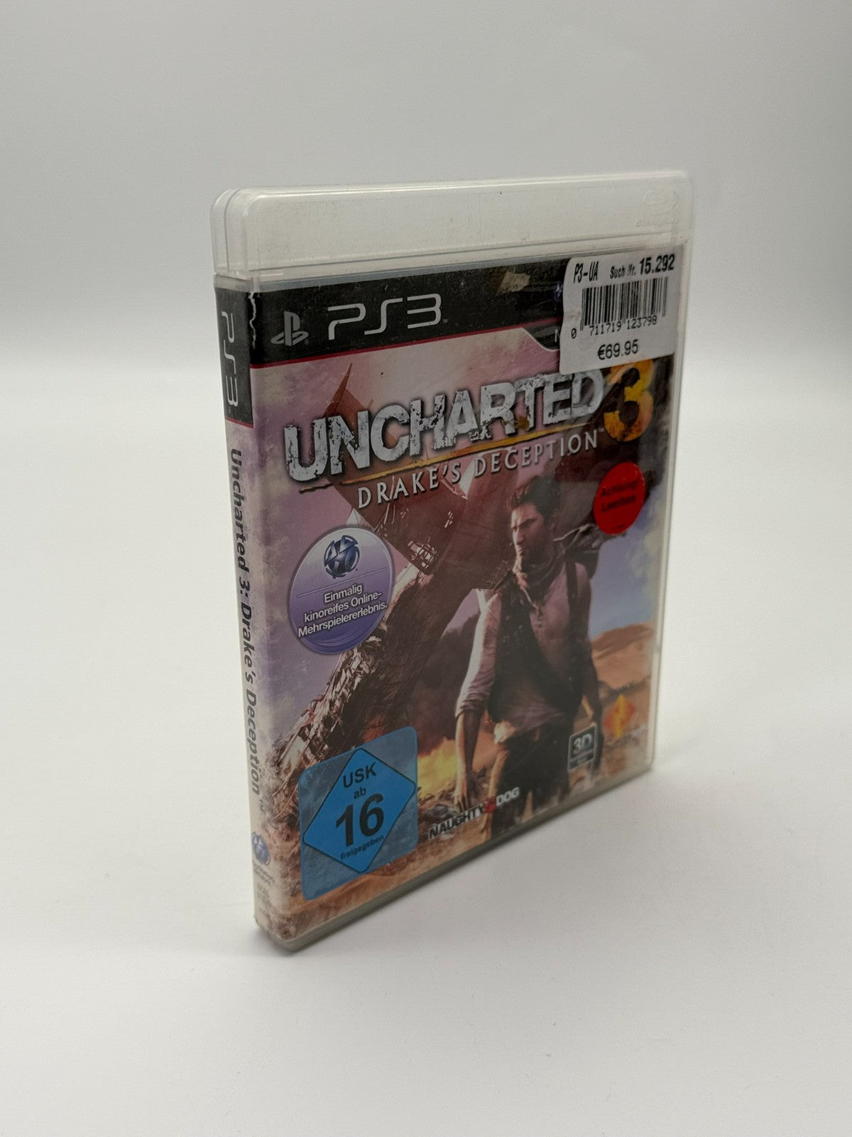 Uncharted 3 Drake's Deception Sony PlayStation 3 Good Condition CIB OVP