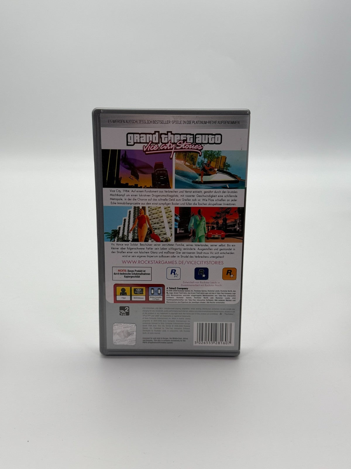 Grand Theft Auto Vice City Stories Sony PSP guter Zustand OVP