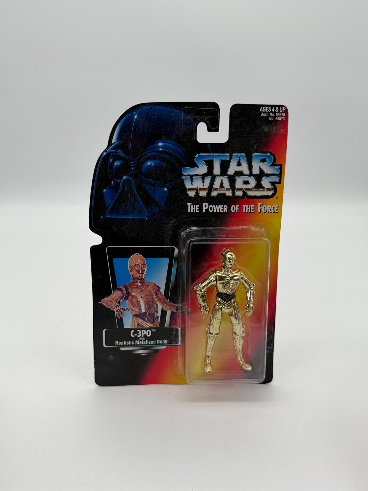 Figurine Star Wars C-3PO Corps Métallisé The Kenner Collection Neuf Non Ouvert