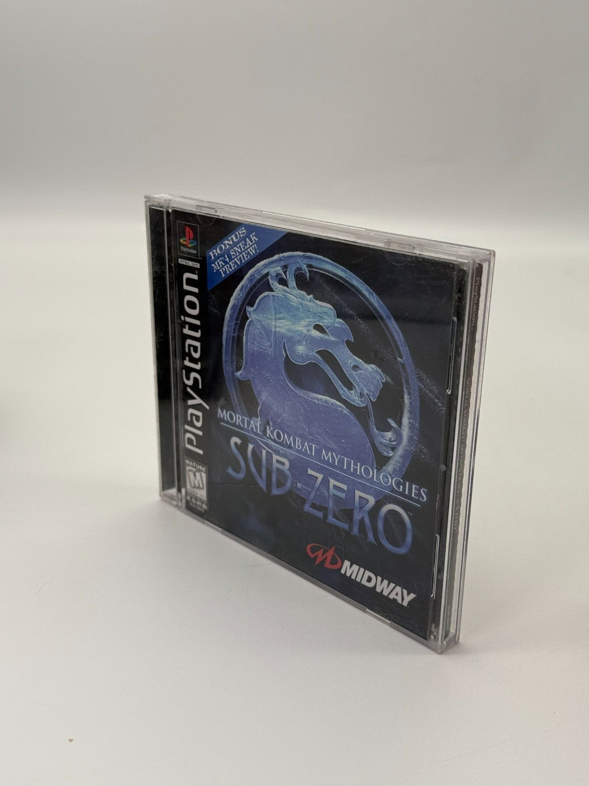 Mortal Kombat Mythologies Sub Zero Sony Playstation 1 NTSC-U/C gut CIB OVP