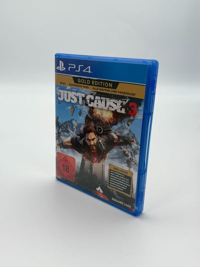 Just Cause 3 Gold Edition Sony Playstation 4 guter Zustand CIB OVP