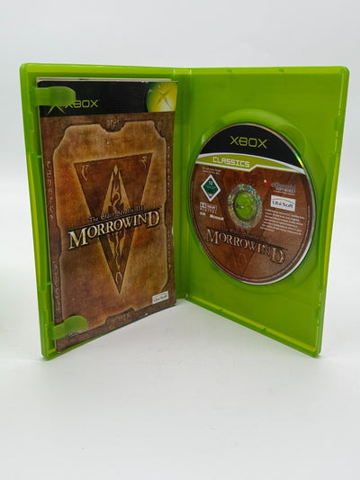 The Elder Scrolls III Morrowind Microsoft Xbox Classique bon état CIB Boîte