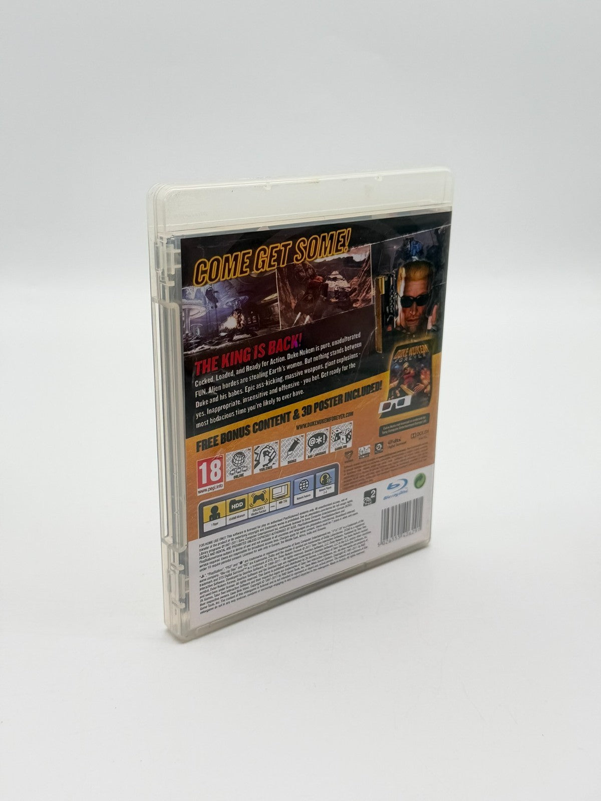 Duke Nukem Forever Dukes Kick Ass Edition Sony Playstation 3 + Poster & Brille