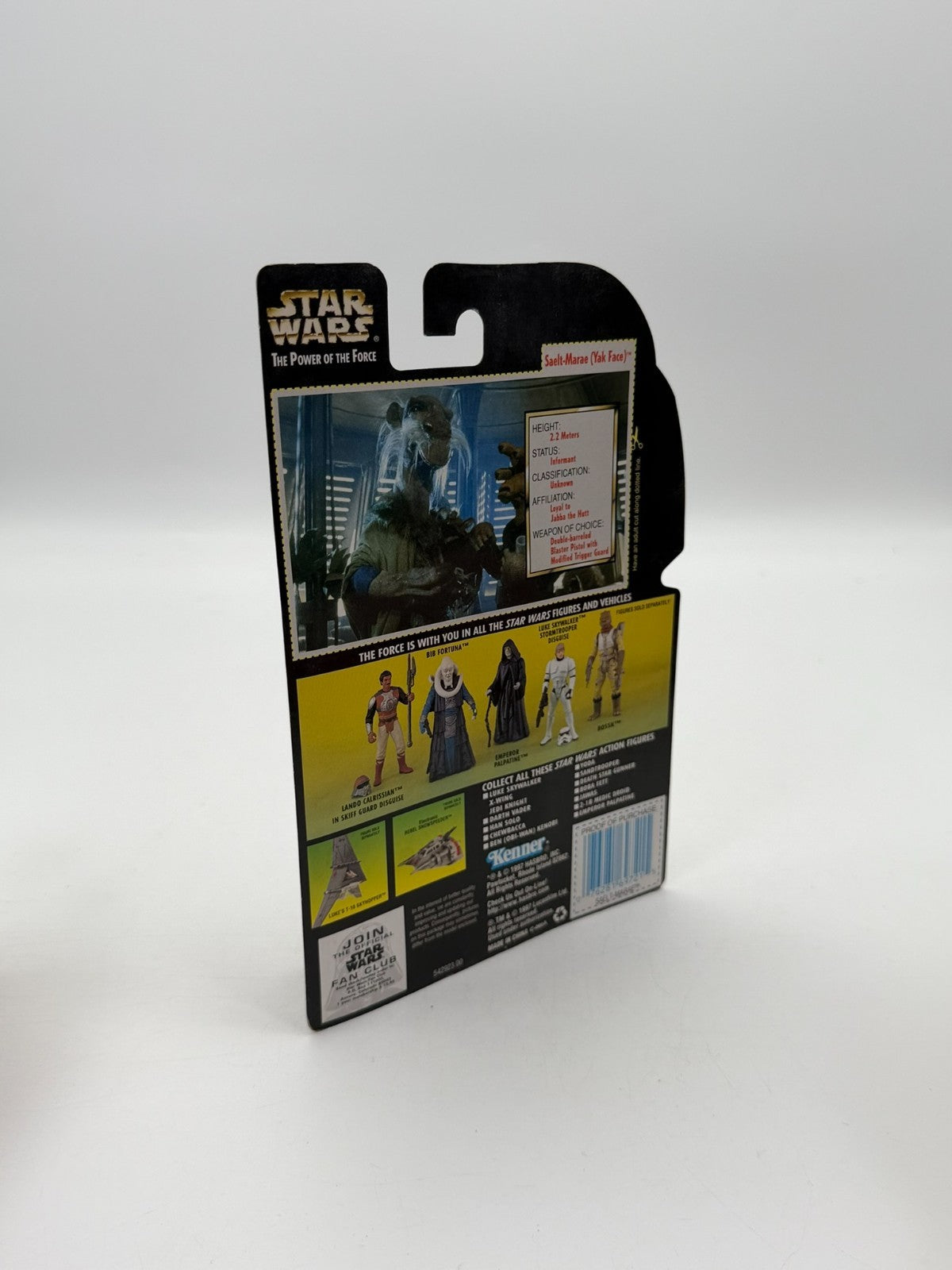 Figurine Star Wars Saelt-Marae (Yak Face) The Kenner Collection Neuve Non ouverte
