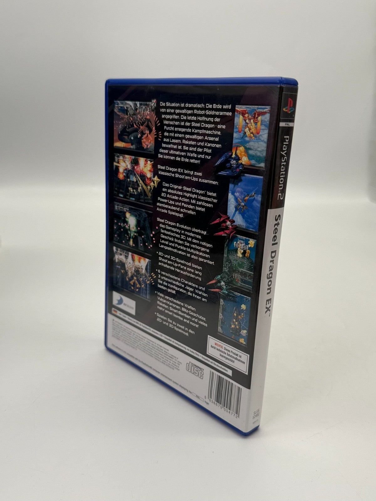 Steel Dragon EX Sony Playstation 2 Sehr guter Zustand CIB OVP