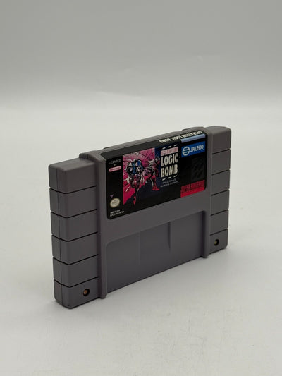 Operation Logic Bomb Super Nintendo SNES NTSC-U/C bon état Cartouche + Boîte