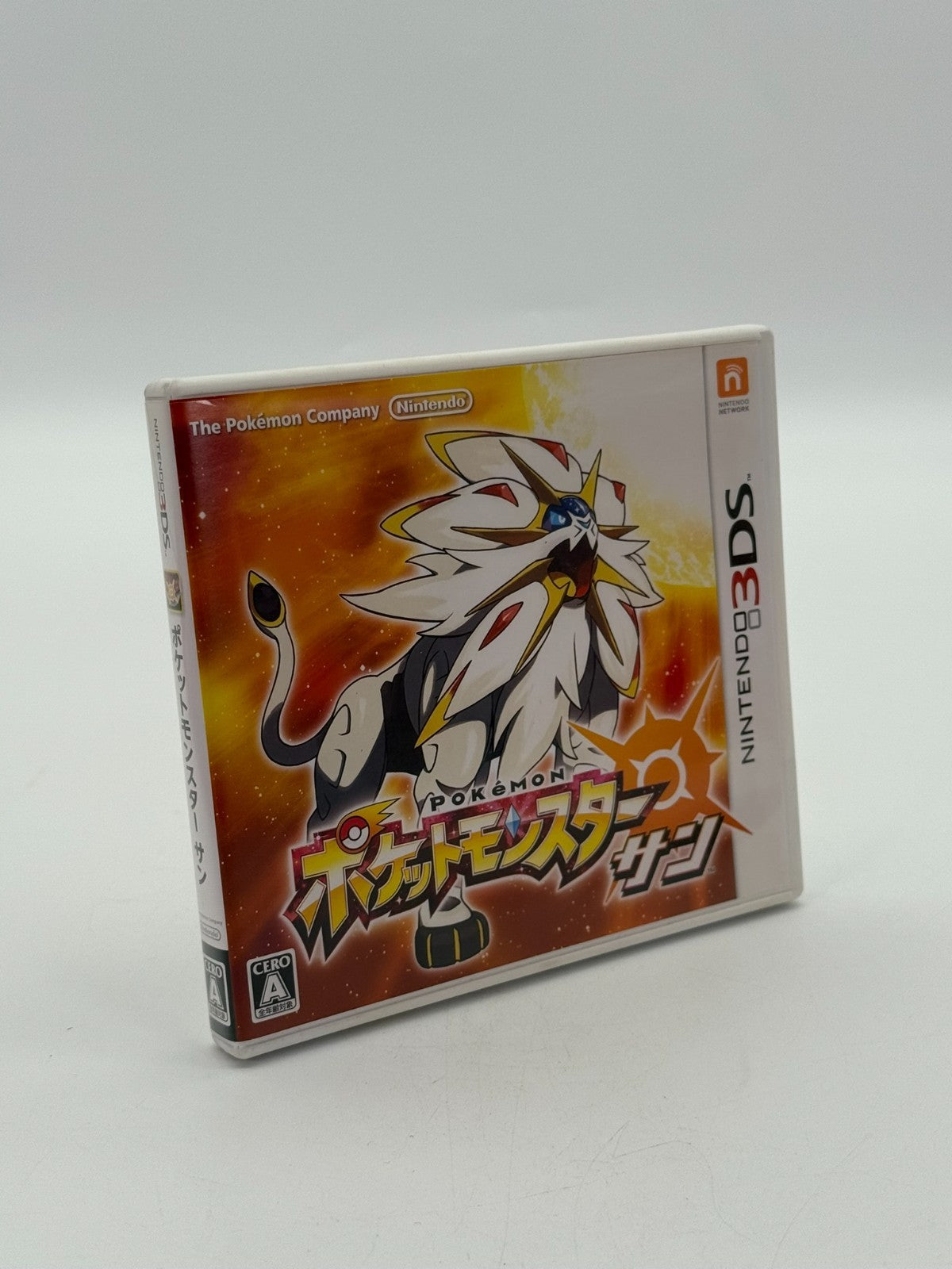 Pokemon Sun Nintendo 3DS Japanese Version Very Good Condition CIB OVP