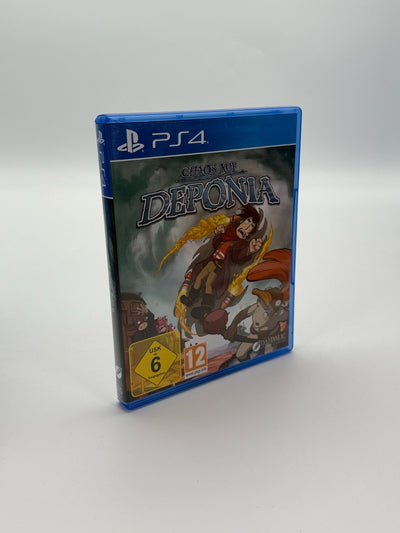Chaos Auf Deponia Sony Playstation 4 guter Zustand OVP
