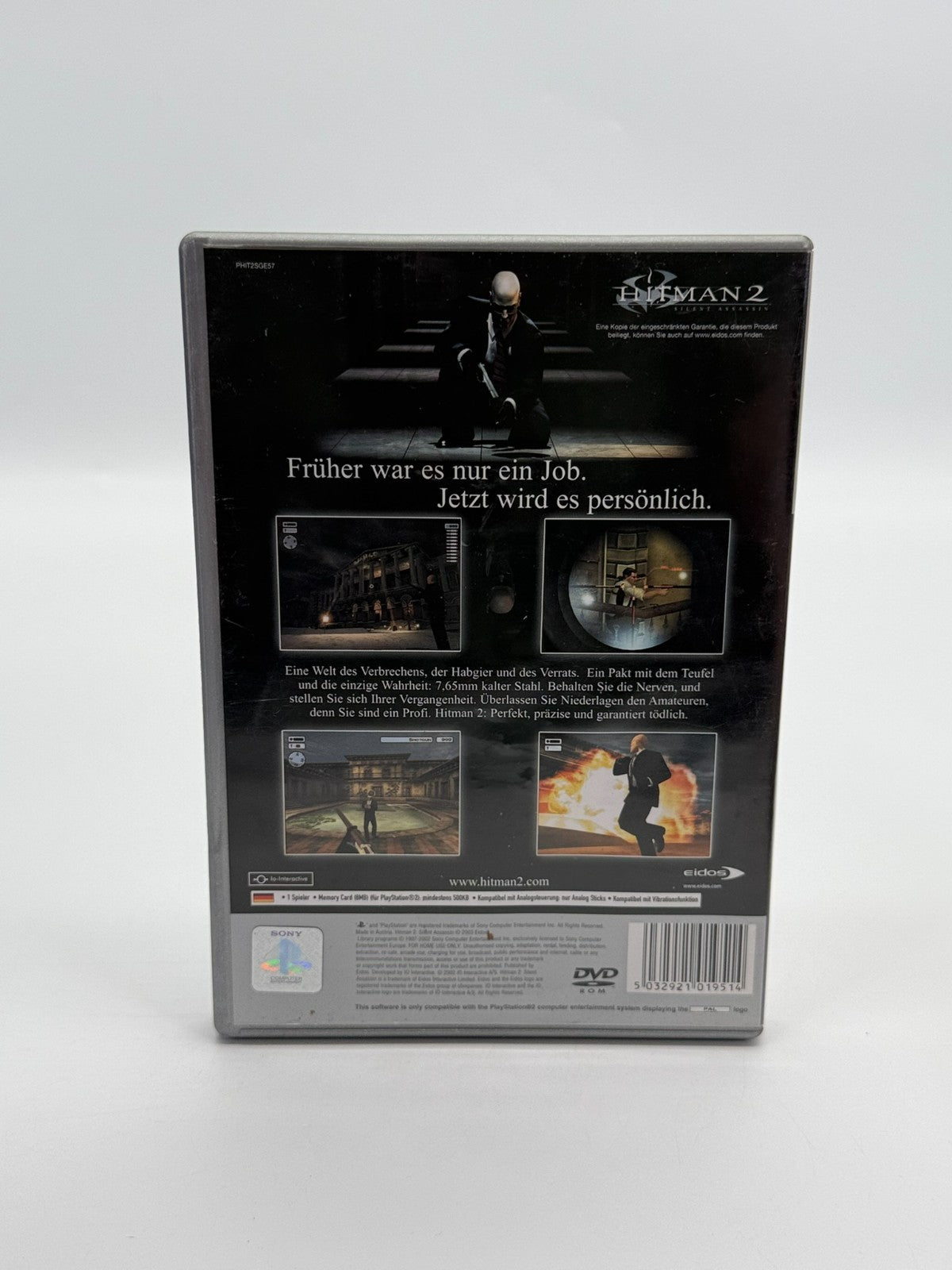 Hitman 2 Silent Assassin Sony Playstation 2 guter Zustand CIB OVP