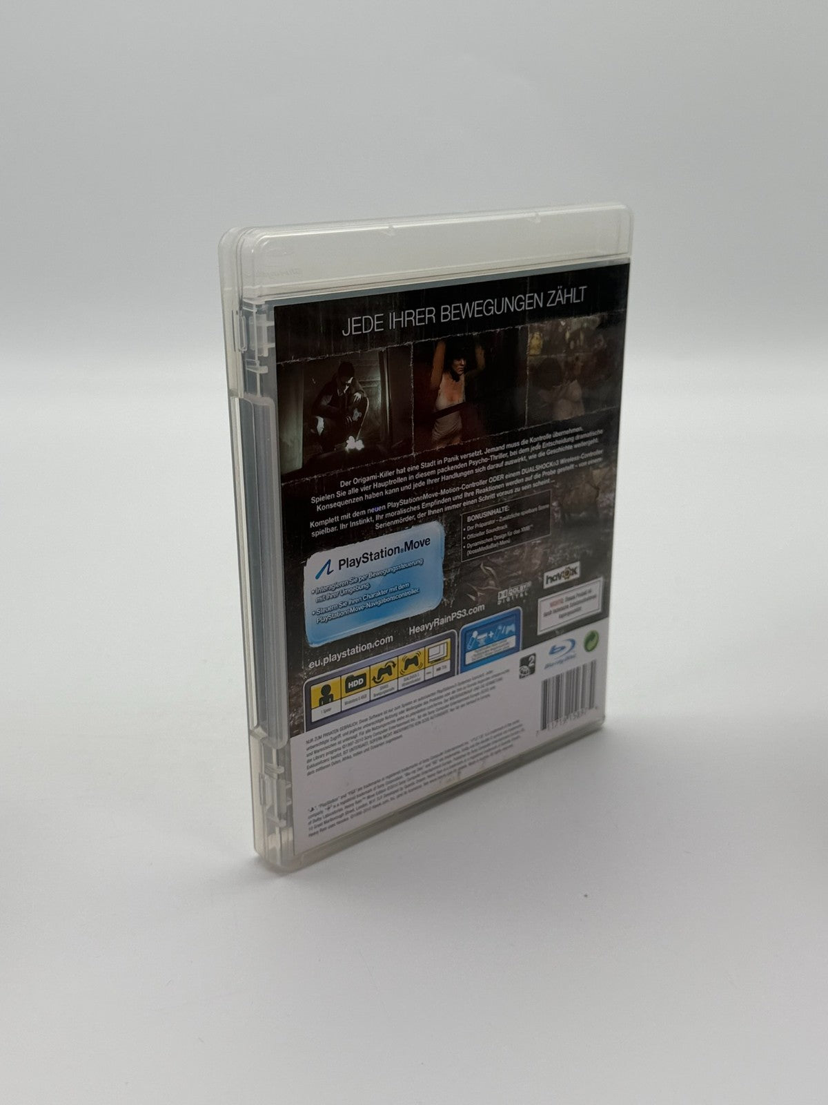 Heavy Rain Move Edition Sony Playstation 3 Sehr guter Zustand CIB OVP