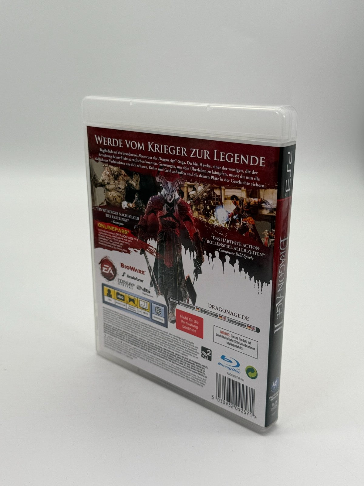 Dragon Age II Sony Playstation 3 Sehr guter Zustand CIB OVP
