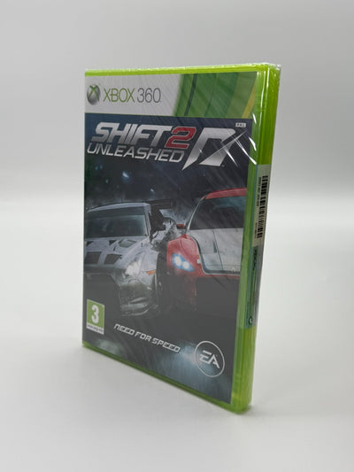 Shift 2 Unleashed Microsoft XBox 360 Neu Factory Sealed CIB OVP