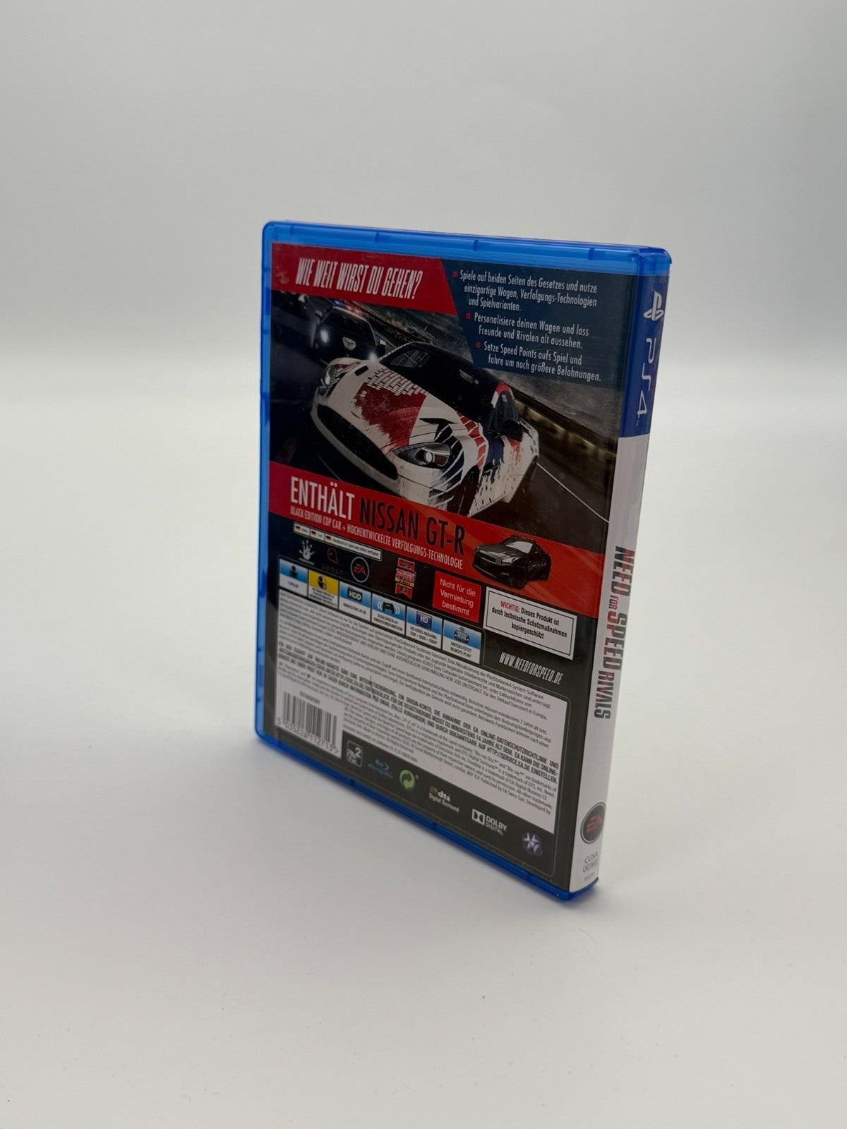 Need for Speed Rivals Sony Playstation 4 guter Zustand CIB OVP