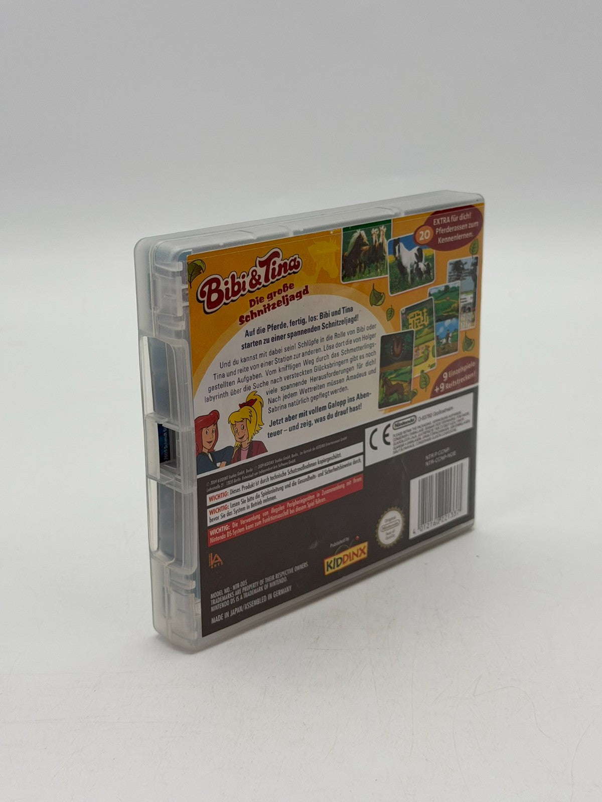 Bibi & Tina The Great Scavenger Hunt Nintendo DS Very good condition CIB OVP
