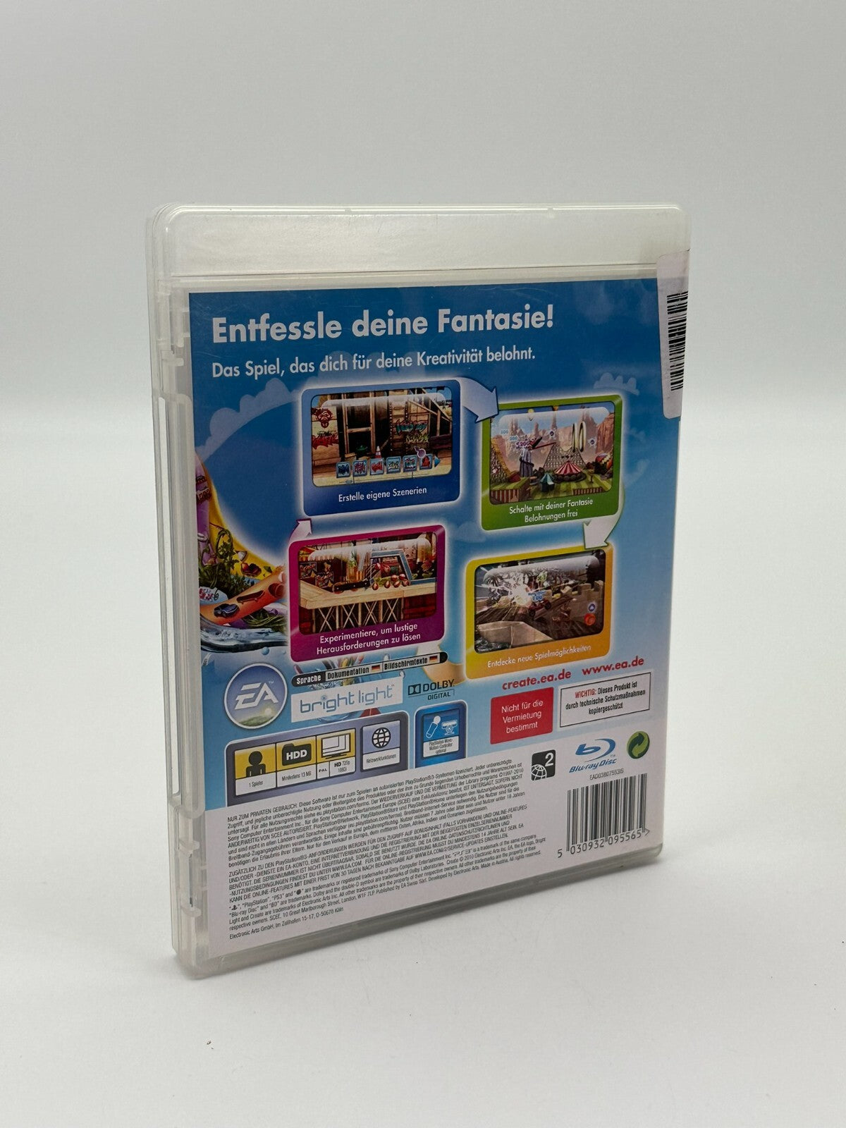 Create Sony Playstation 3 PS3 Sehr guter Zustand CIB OVP