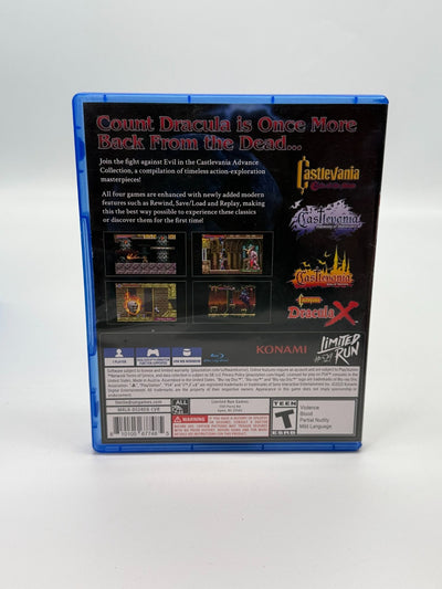 Castlevania Avance Collection Sony Playstation 4 Sehr guter Zustand CIB OVP