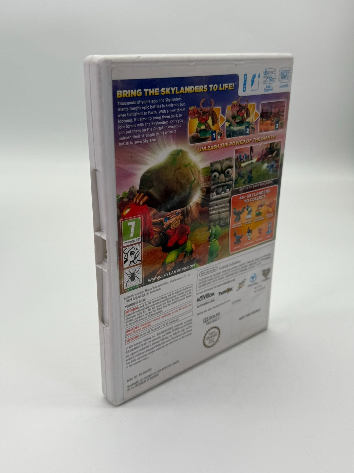 Skylanders Giants Nintendo Wii guter Zustand CIB OVP