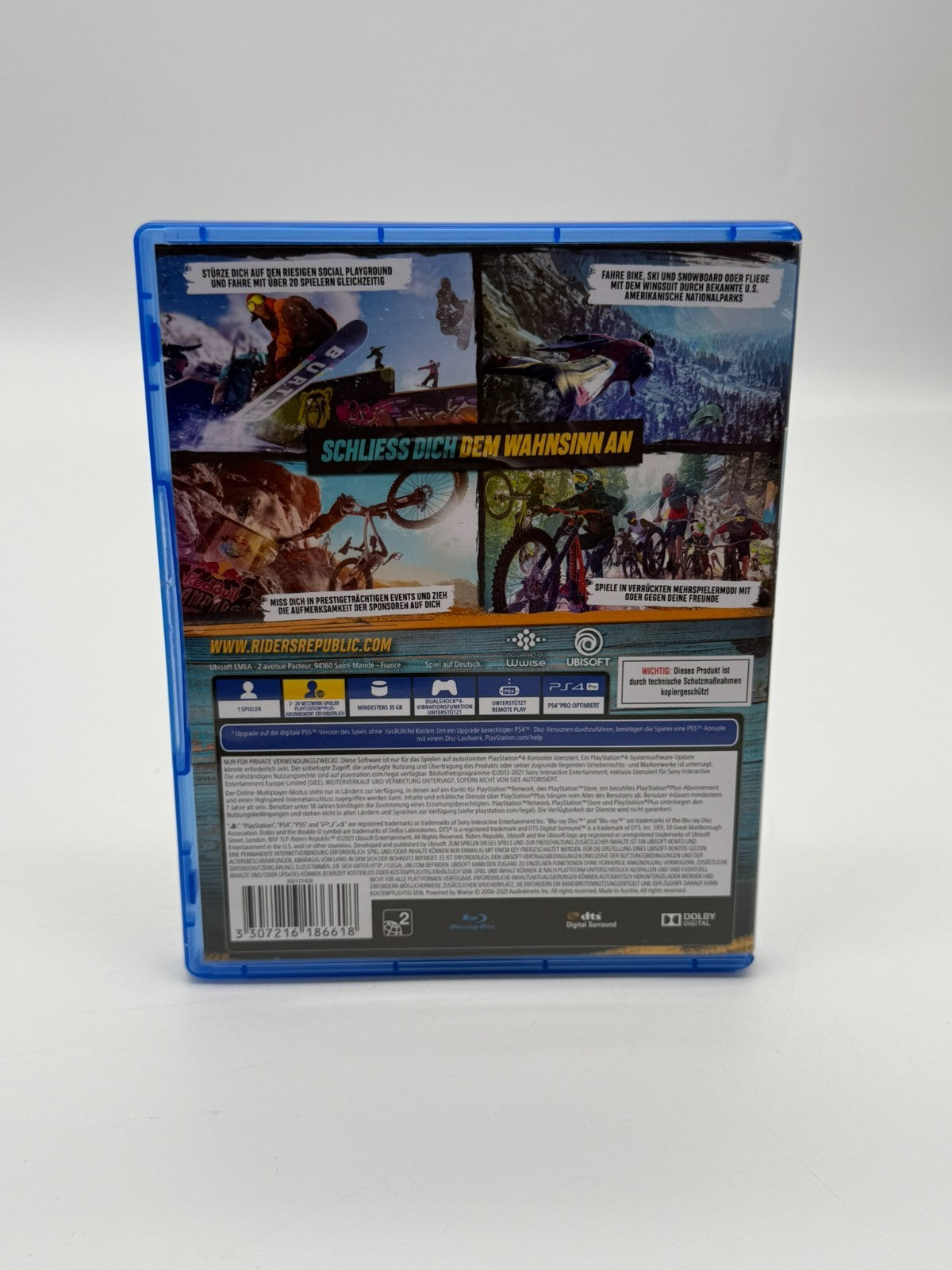 Riders Republic Sony Playstation 4 Très bon état OVP