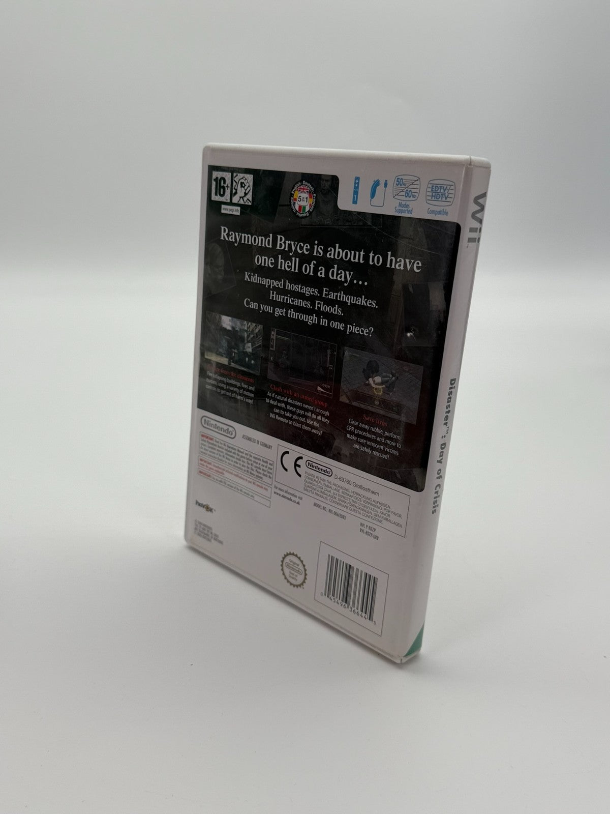 Disaster Day Of Crisis Nintendo Wii guter Zustand OVP