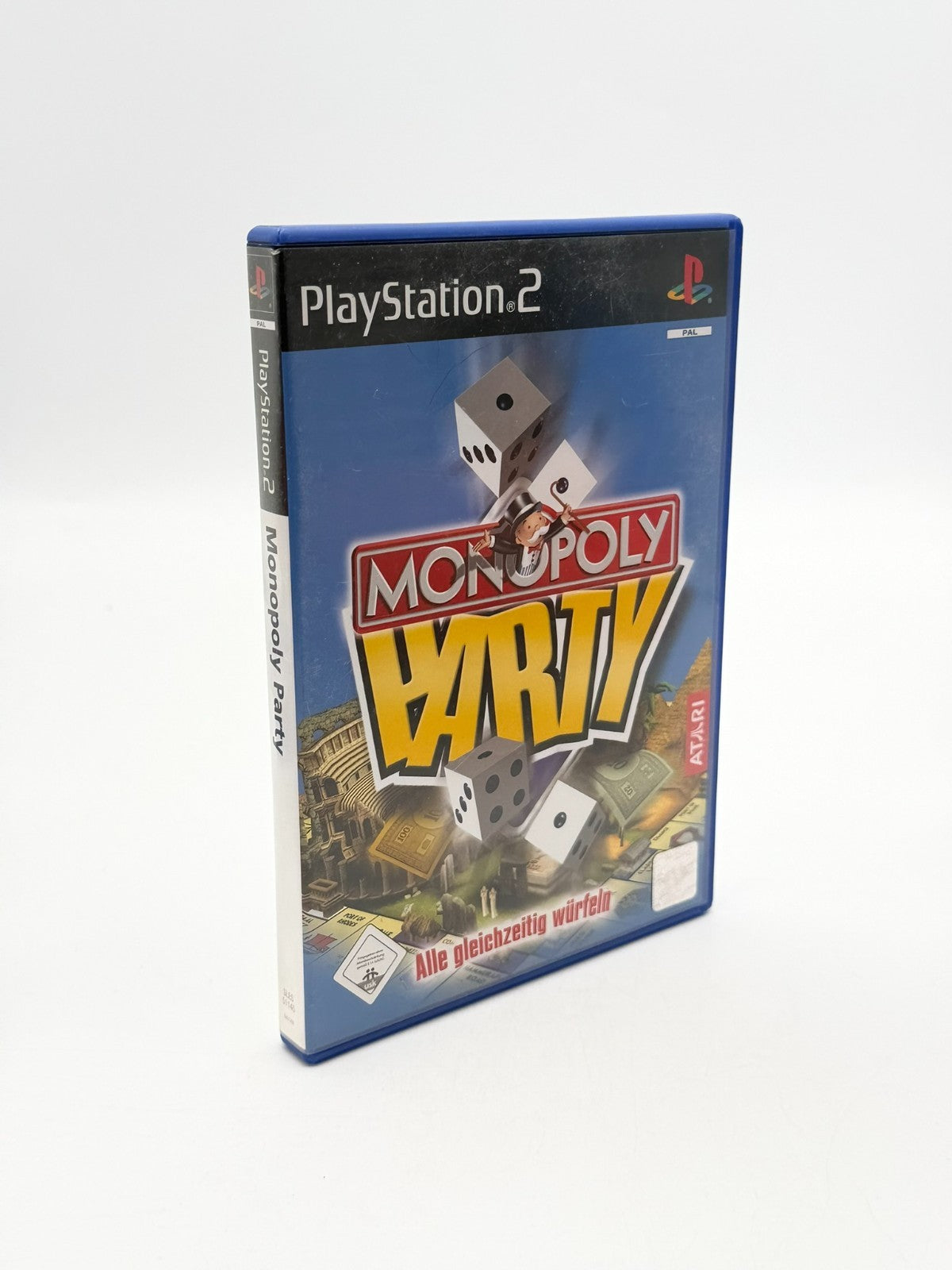 Monopoly Party Sony Playstation 2 bon état complet en boîte