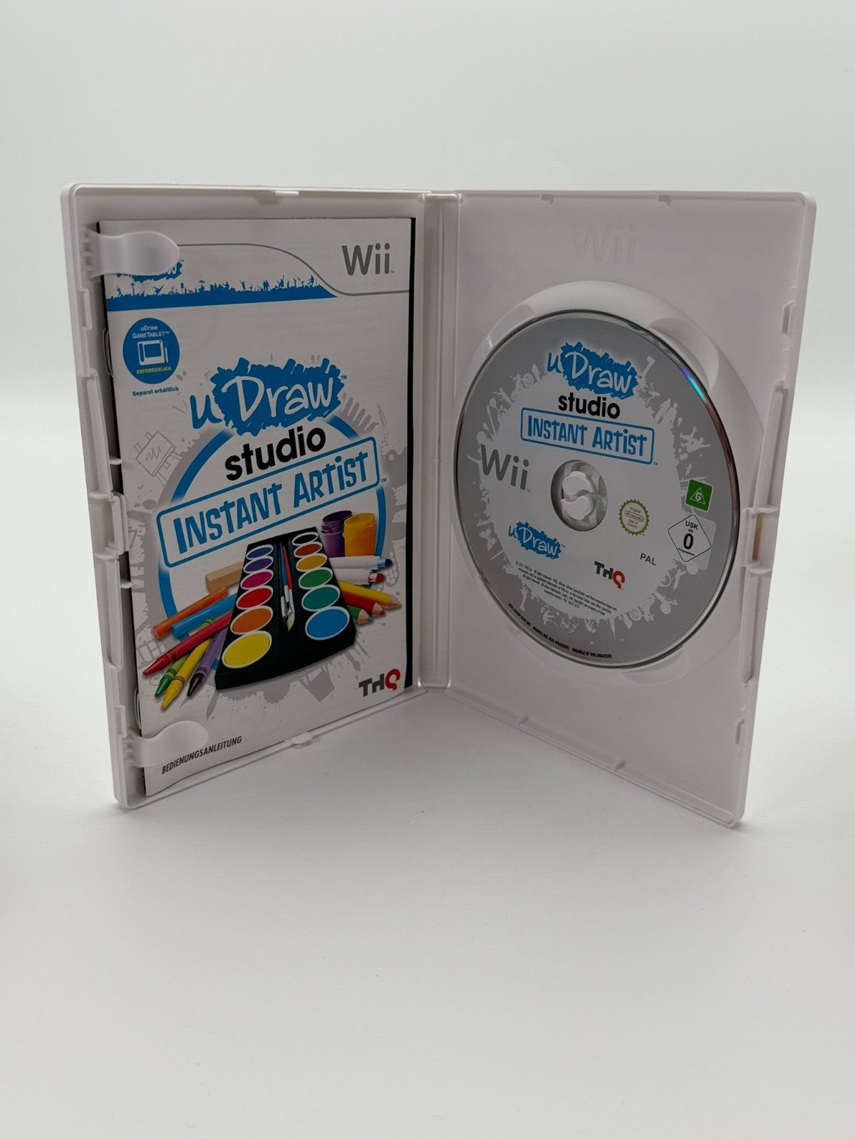 uDraw Studio Instant Artist Nintendo Wii Sehr guter Zustand CIB OVP