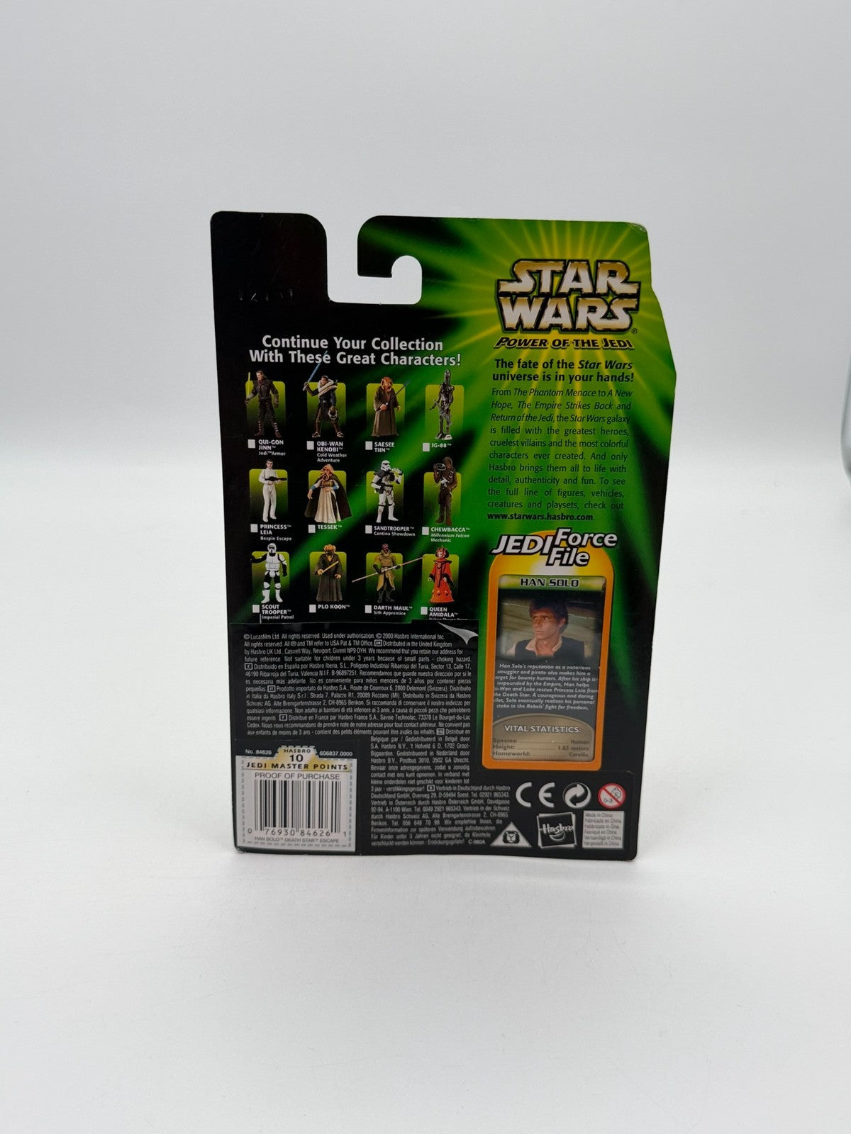 Han Solo Figurine Star Wars La Collection Kenner Neuf Non Ouvert